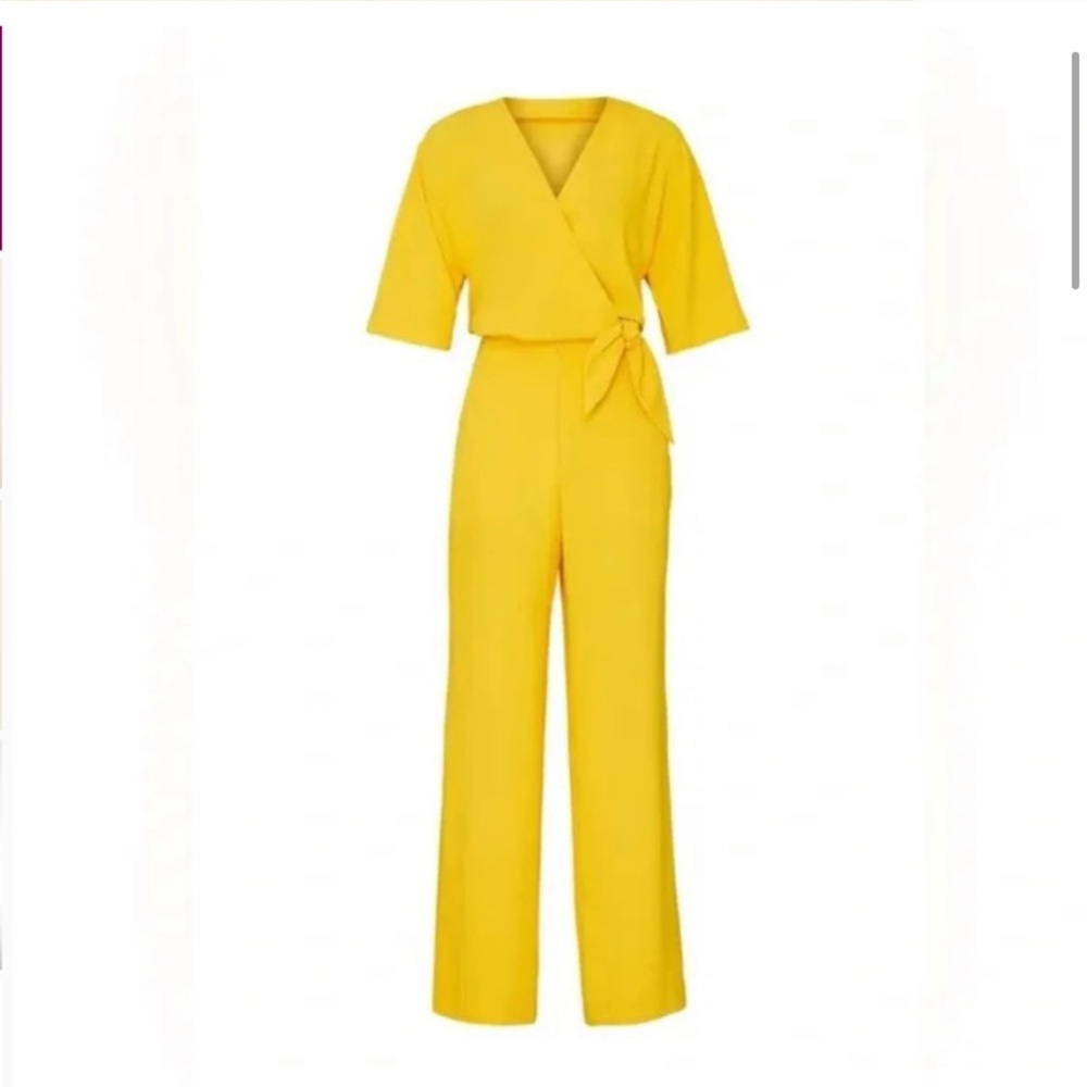 Trina Turk Yellow Jumpsuit